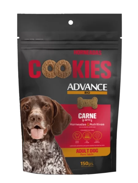 Cookies para perro de carne y arroz