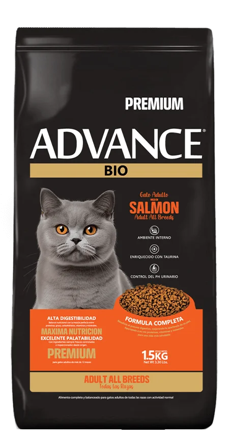 GATO ADULTO<br>ALL BREEDS<br>SALMÓN
